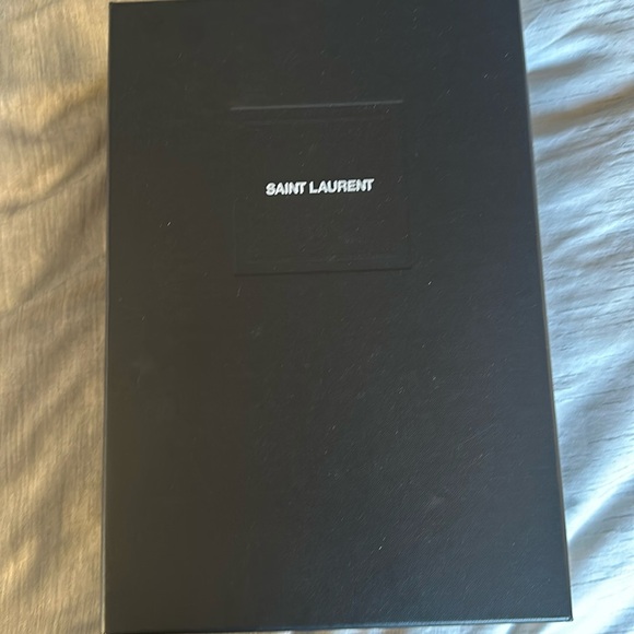 Brand new Saint Laurent YSL opyum pumps! Transparent with pure black ysl heels. - Picture 1 of 13